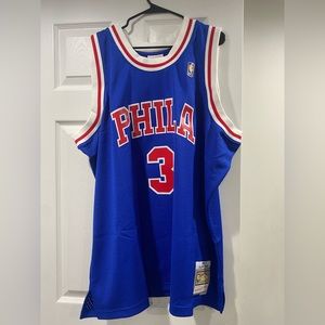 Philadelphia 76ers allen iverson Mitchell and ness jersey new
